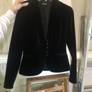 Black Velvet Blazer